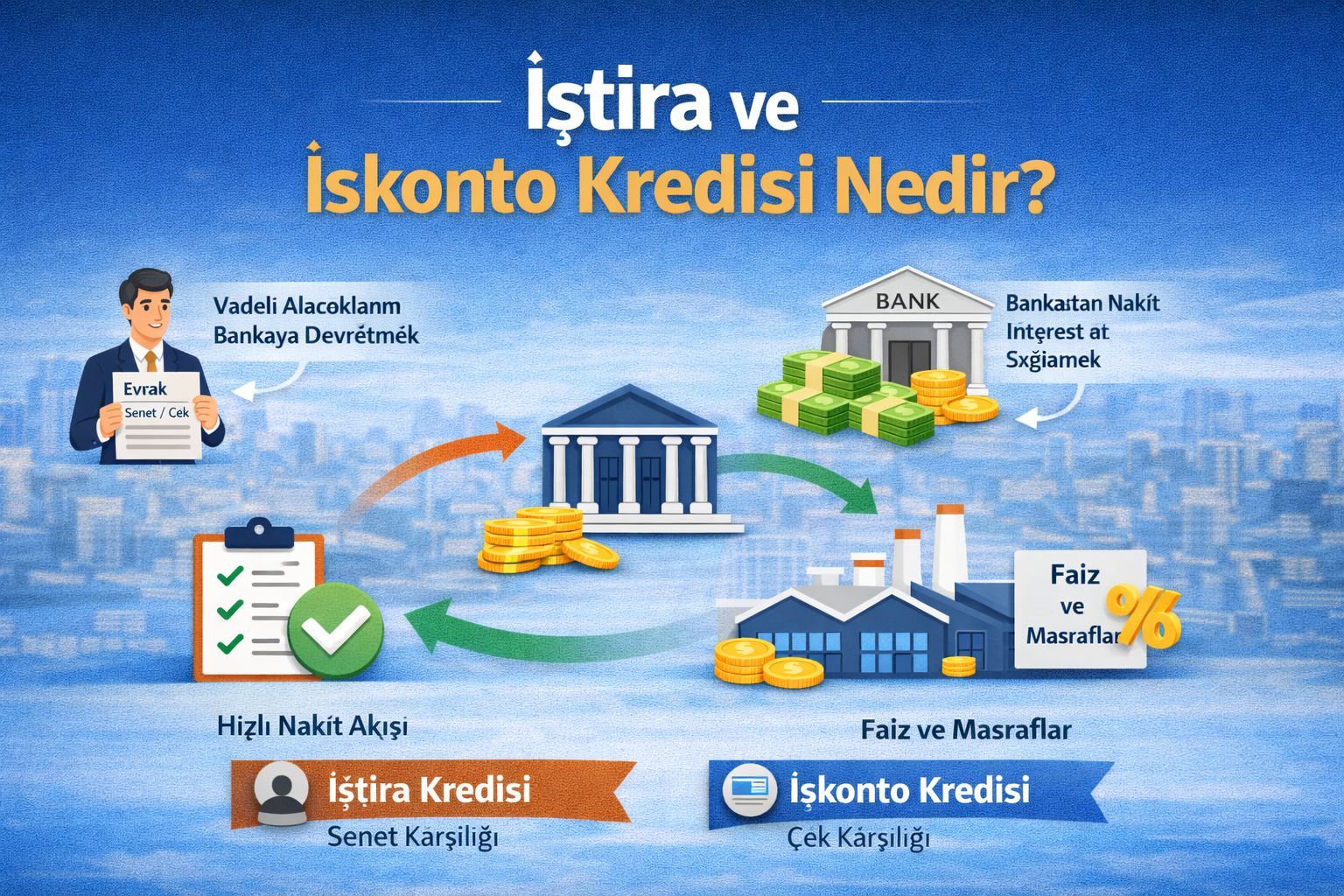 İştira ve iskonto kredisi nedir