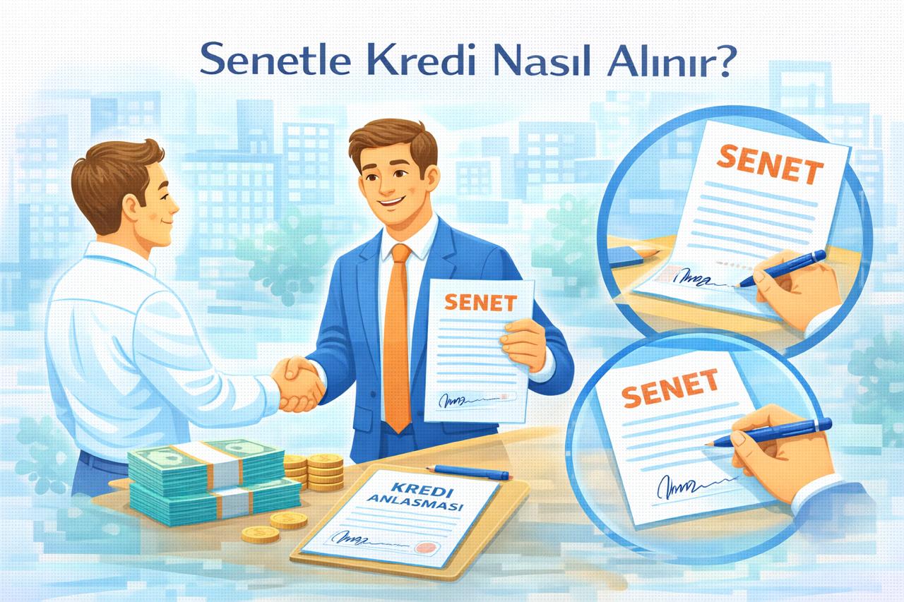 Senetle Kredi Nasıl Alınır