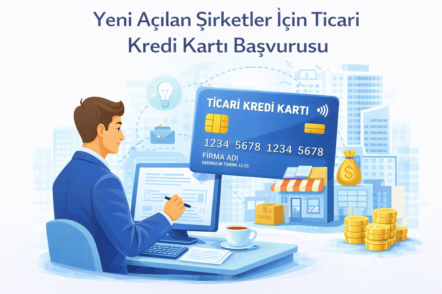 Yeni Açılan Şirketler İçin Ticari Kredi Kartı Başvurusu